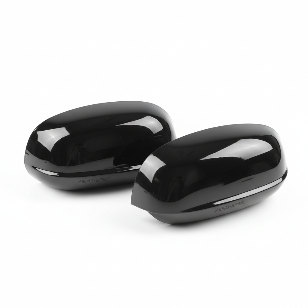 Glossy Black Car Side Mirror Covers