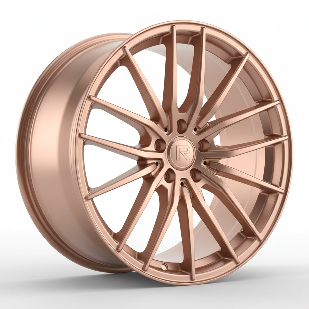 Rose Gold Y-Spoke Alloy Wheel