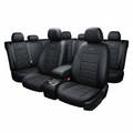 Premium Black Leather Seat Covers