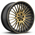 Gold & Black Mesh Alloy Wheel