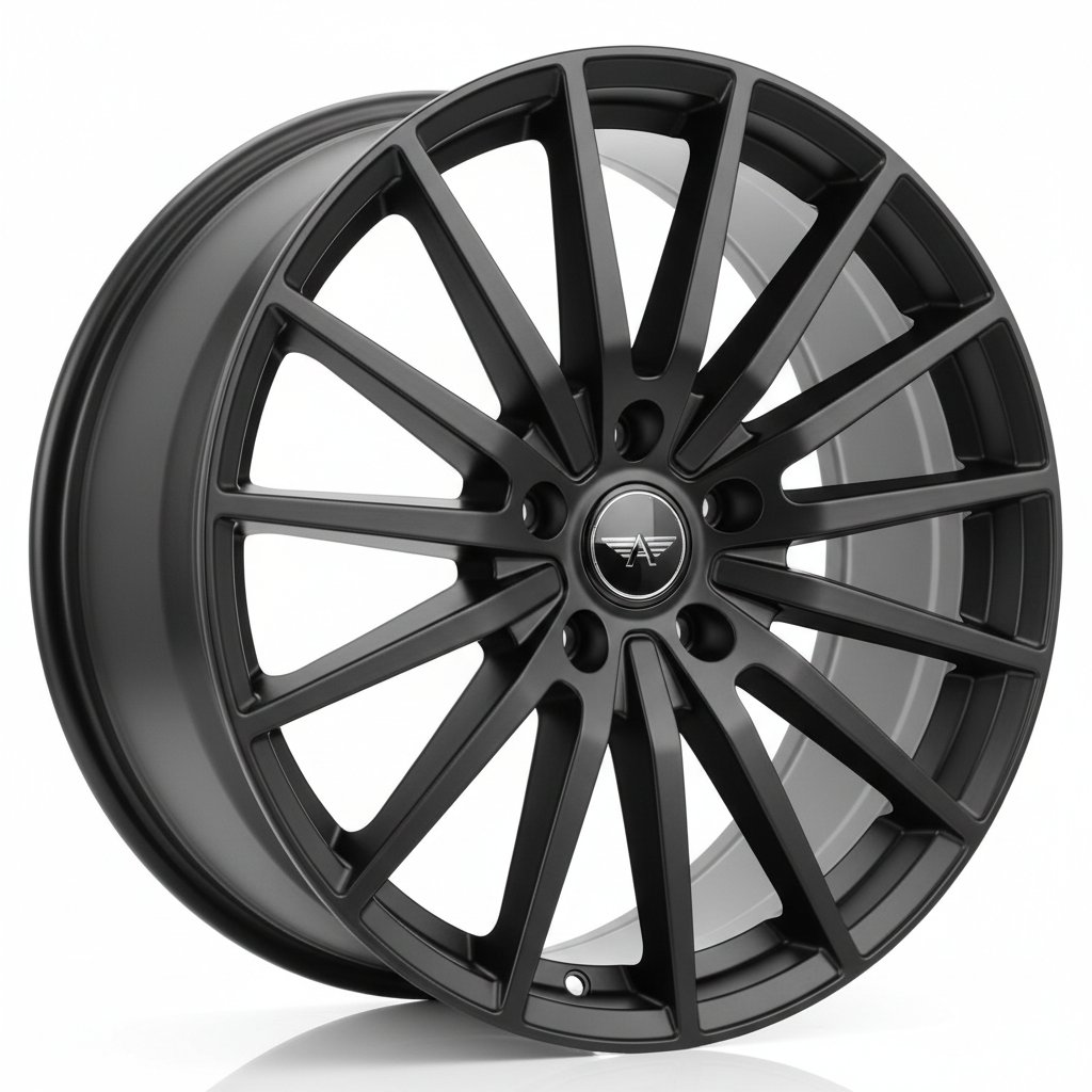Matte Black Split-Spoke Alloy Wheel
