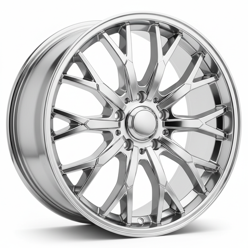 Chrome Silver Multi-Spoke Alloy Wheel